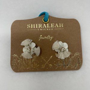 SHIRALEAH Anthropologie Fleur Earrings